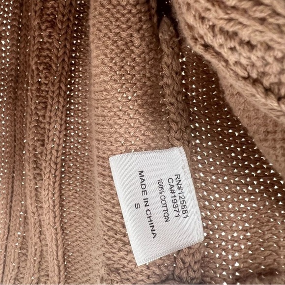 Brochu Walker Sweater Womens S Brown Cable Fisherman Knit Heritage Classic Basic - Picture 4 of 4